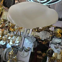 لوستر ابری ۲ طبقه دونات گرد|لوستر و چراغ آویز|تهران, عبدل‌آباد|دیوار