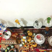 قلیون|صنایع دستی و سایر لوازم تزئینی|آبپخش, |دیوار