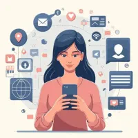 کار در منزل با موبایل