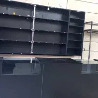 قفسه بوتیکی|کتابخانه، شلف، قفسههای دیواری|قروه, |دیوار