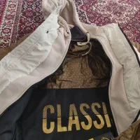 کاپشن خارجی کرمی xL نو تن نرفته|لباس|جوانرود, |دیوار