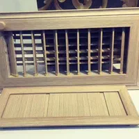 دریچه کولر چوبی و پلاستیکی