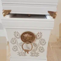 جا دستمال کاغذی با سطل