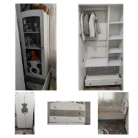 تخت ک کمد سرویس|تخت و سرویس خواب|چهاردانگه (تهران), |دیوار