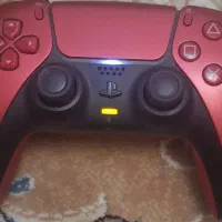 دسته ps5 قرمز متالیک