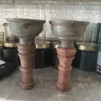 سرقلیون کمیاب.یکی چوب گردو .یکی چوب البالو