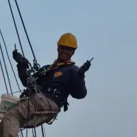 کاردر ارتفاع طناب راپل عایق نانو شستشو پیچ روپلاک