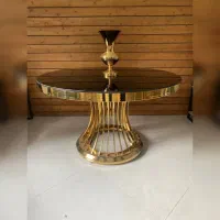 میز حصیری ناهارخوری صندلی cnc شرکتی|میز و صندلی غذاخوری|شاهین دژ, |دیوار