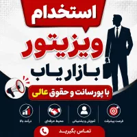 استخدام ویزیتور