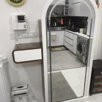 جاکفشی ایستاده واینه قدی به همراه باکس کرو