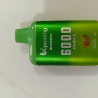 قلیان شارژی 6000 پاف با طمع یخ انبه