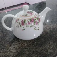 قوری گل سرخ چینی نونو