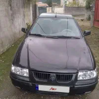 سمند ال ایکس مدل ۹۰ دوگانه سوز کارخانه شاسی سالم