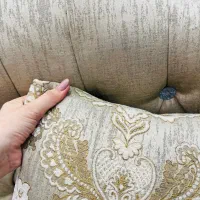 مبل سلطنتی ۹ نفره بسیار تمیز و شیک|مبلمان خانگی و میز عسلی|شهریار, شهرک شاهد|دیوار