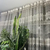 پرده سفید|پرده، رانر، رومیزی|کرج, حیدرآباد|دیوار