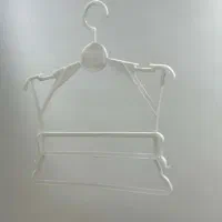 چوب لباس چوبکار بچگانه ، دوگیره شلوار، ۹تیله ستونی