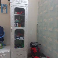 تخت وکمد سفید بچگانه|تخت و سرویس خواب|خاوران, |دیوار