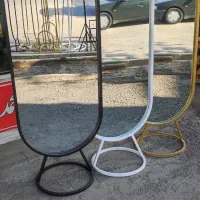 آینه پایه گرد و پایه مستطیل و...