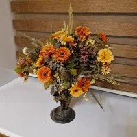 گل با گلدان فرفوژه|گل مصنوعی|اردبیل, |دیوار