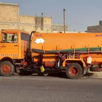 تخلیه چاه با خاور و بنز مژده مژده