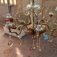 لوستر|لوستر و چراغ آویز|آبادان, |دیوار