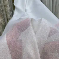 فروش پرده حریر بافت دار و شاین پنلی|پرده، رانر، رومیزی|پرند, فاز ۱|دیوار