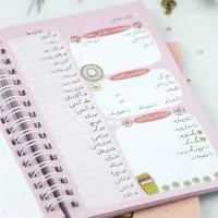 دفتر خیاطی حرفهای با جدول اندازه مشتری