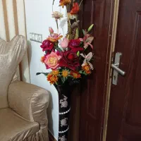 فروش گلدان شیشه ای|گل مصنوعی|مراغه, |دیوار