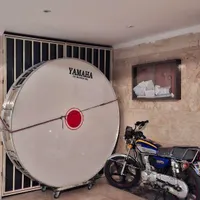 سلام طبل ۲ متری با چرخ کلا ۳ روز استفاده شده