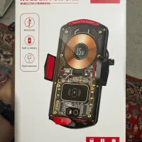 پایه نگهدارنده و شارژر بی سیم گوشی موبایل مدل A6