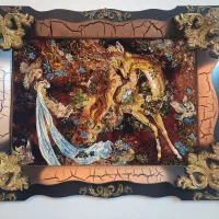 تابلو فرش و کمد بچه