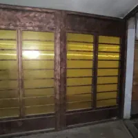 درب آهنی دولنگه تا شو|مصالح و تجهیزات ساختمان|فیروزکوه, |دیوار