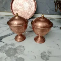 ظروف مسی  در حد نو|ظروف سرو و پذیرایی|گلستان (تهران), |دیوار