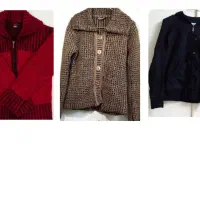 ۲عدد بافت نو فری سایز/سویشرت درحدخیلی نو