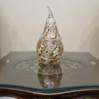 شکلات خوری گلابی کریستال