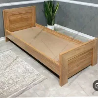 تخت خواب یک نفره ام دی اف باکس دار
