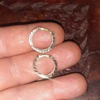 گوشواره طلا حلقه ای بچگانه ۱/۸۳۰