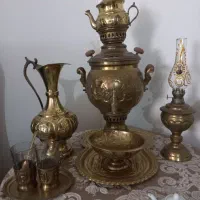 ست کامل سماور برنج