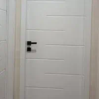 درب اتاق خواب در سرویسی ضدآب روکش|مصالح و تجهیزات ساختمان|رشت, منظریه|دیوار