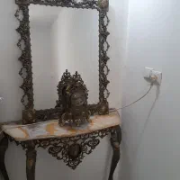 آینه ومیز ساعت ضبط وقفل عتیقه