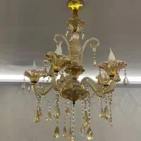 لوستر ۵ شاخه ترک|لوستر و چراغ آویز|تهران, علم و صنعت|دیوار