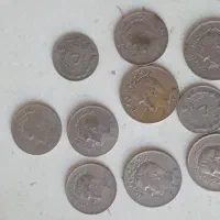 ۲۷ عدد سکه ارزشمند قدیمی و سکه مسی قاجار