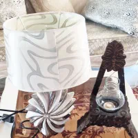 آباژور.شمعدان.ساعت رومیزی