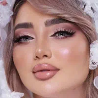 مدل رایگان برای میکاپ و (شینیون ساده)