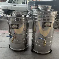 استیل کار هییتی ۲۰،۴۰،۶۰،۹۰،۱۲۰ل صنعتی بزرگ سماور
