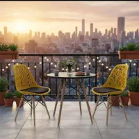 ست صندلی شاخ برگی