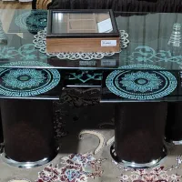 مبل7نفره راحتی همراه جلو مبلی|مبلمان خانگی و میز عسلی|تهران, شهید رجایی|دیوار