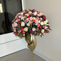 گل بله برون|گل مصنوعی|مشکیندشت, |دیوار