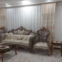 مبل 9 نفره سلطنتی نو و سالم|مبلمان خانگی و میز عسلی|مشکیندشت, |دیوار