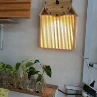 ساعت+شبخواب چوبی